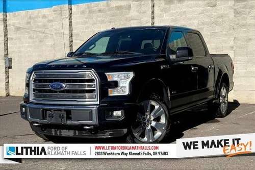 2016 Ford F-150 4x4 4WD F150 Truck SuperCrew 145 Limited Late Av for sale in Klamath Falls, OR