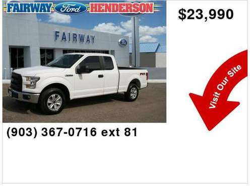 2017 Ford F-150 XL for sale in Henderson, TX