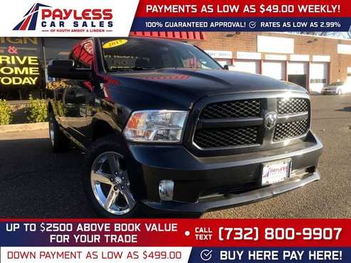 2017 Ram 1500 Tradesman FOR ONLY 458/mo! - - by for sale in south amboy, NJ