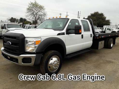 2015 FORD F550 CREW CAB ROLLBACK TOW TRUCK - - by for sale in San Jose, CA