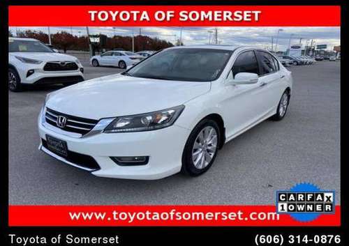 2013 Honda Accord Sdn Ex-l - cars & trucks - by dealer - vehicle... for sale in Somerset, KY