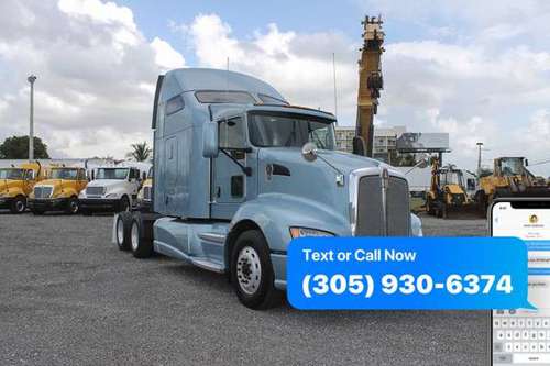 2012 Kenworth T660 Sleeper Truck For Sale *WE FINANCE BAD CREDIT!* for sale in Miami, FL