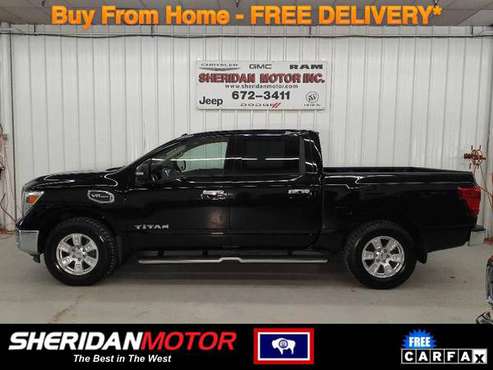 2017 Nissan Titan SV WE DELIVER TO MT & NO SALES TAX - cars & for sale in Sheridan, MT