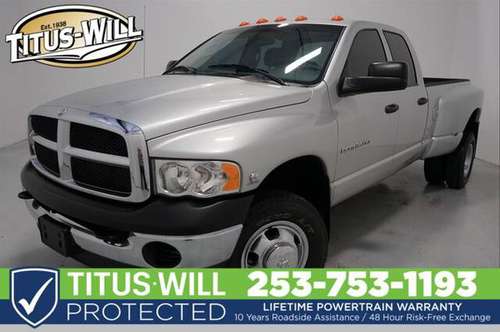 ✅✅ 2004 Dodge Ram 3500 ST Truck for sale in Tacoma, OR