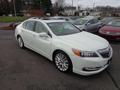 ****2014 ACURA RLX-P-AWD-PEARL-TECH PKG-ALL OPTIONS-RUNS/LOOKS GREAT... for sale in East Windsor, MA