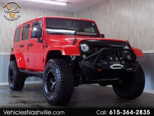 2017 Jeep Wrangler Unlimited Sahara 4WD - cars & trucks - by dealer... for sale in Nashville, TN