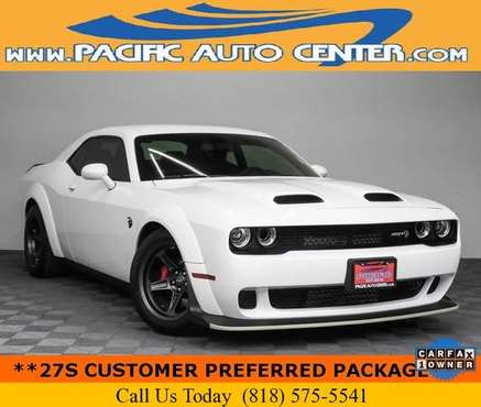 2020 Dodge Challenger SRT Hellcat Coupe RWD 40397 for sale in Fontana, CA