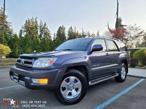 2004 Toyota 4Runner Limited 4WD 4dr SUV w/V6 - - by for sale in Lynnwood, WA