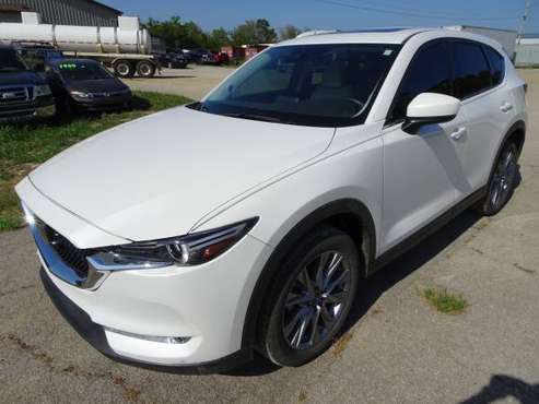 2020 Mazda CX-5 Touring AWD, White Leather , Only 11k Back up 11k for sale in Catoosa, OK