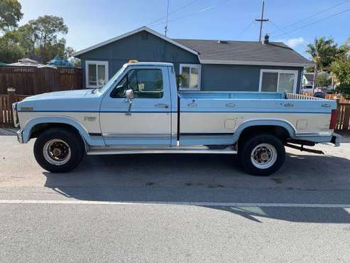 1986 Ford F250, Low Mileage, Great Condition, $6,500 OBO for sale in Santa Cruz, CA