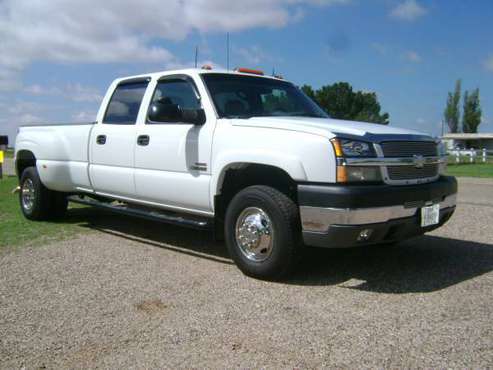 2003 Chevrolet 3500 Crewcab Duramax Diesel Dually for sale in Levelland, TX