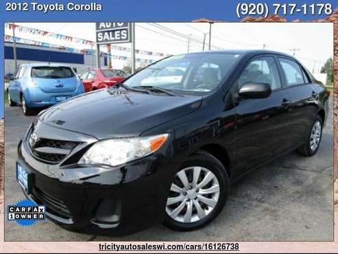 2012 TOYOTA COROLLA LE 4DR SEDAN 4A Family owned since 1971 - cars & for sale in MENASHA, WI