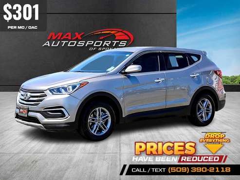 301/mo - 2018 Hyundai Santa Fe Sport 24L 24 L 24-L LOADED LOCAL for sale in Spokane, MT