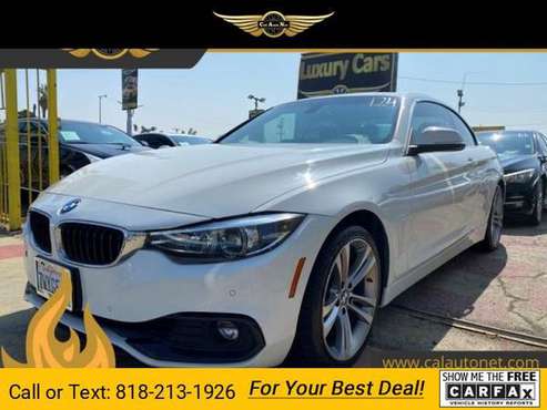 2018 BMW 4 Series 430i Convertible - - by dealer for sale in INGLEWOOD, CA