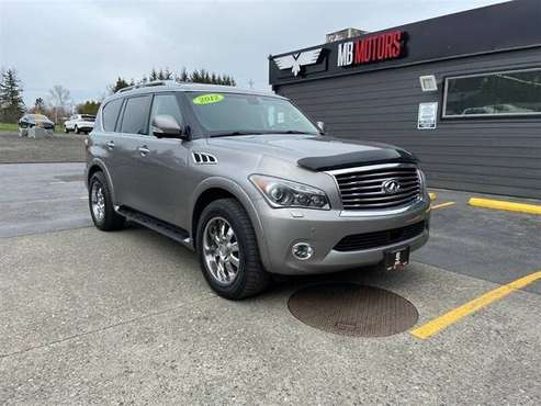 2012 Infiniti QX56 4x4 4WD SUV - - by dealer - vehicle for sale in Bellingham, WA