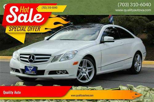 2011 MERCEDES-BENZ E-CLASS E 350 $500 DOWNPAYMENT / FINANCING! for sale in Sterling, VA