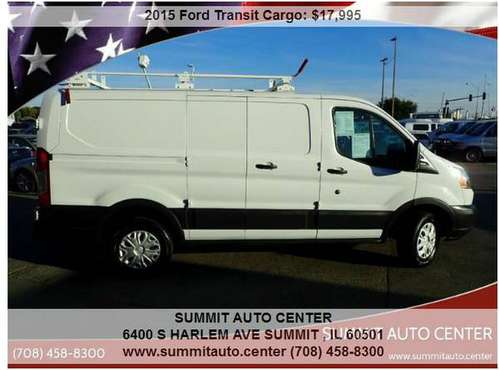 2015 Ford Transit 250 Work Van 93,124 Miles Warranty for sale in Summit Argo, IL