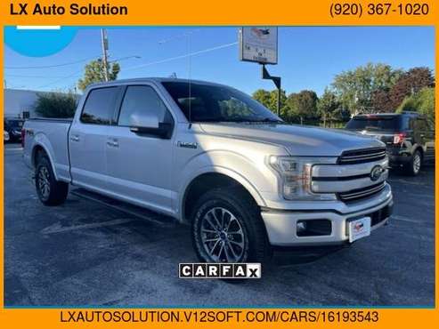 2018 Ford F150 SuperCrew Cab Lariat Pickup 4D 6 1/2 ft - cars & for sale in Green Bay, WI