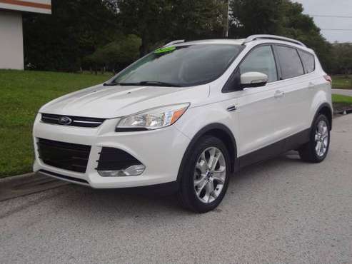->2014 Ford Escape Titanium 4WD - EcoBoost! Pano Roof! R/Cam! Leather! for sale in tarpon springs, FL