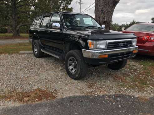 Most Cars $5995 or Less!!! 1992 Toyota 4Runner 4x4 - cars & trucks -... for sale in Wilmington, NC