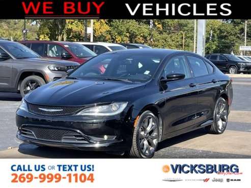 2015 Chrysler 200 S - - by dealer - vehicle automotive for sale in Vicksburg, MI