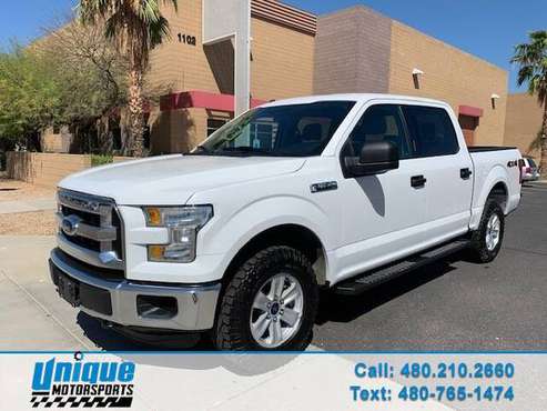 2016 FORD F150 SUPER CREW ~ 4X4! V8 5.0! EASY FINANCING for sale in Tempe, AZ