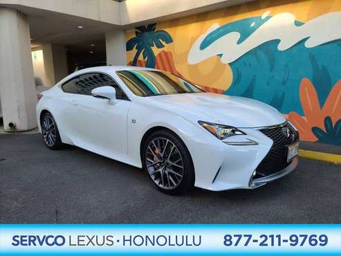 2017 Lexus RC 350 Coupe 1 OWNER, STYLE, LUXURY AND SPEED, U GOT IT... for sale in Honolulu, HI