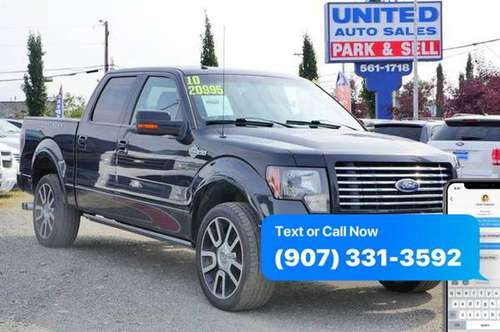 2010 Ford F-150 F150 F 150 Harley Davidson 4x4 4dr SuperCrew... for sale in Anchorage, AK
