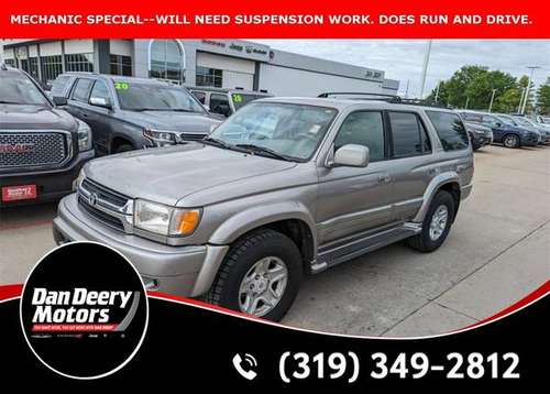 Used 2002 Toyota 4Runner 4WD 4D Sport Utility/SUV for sale in Waterloo, IA