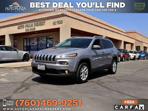 2014 Jeep *Cherokee* Latitude 4x4, Regular Services, Low Miles -... for sale in Palm Desert , CA