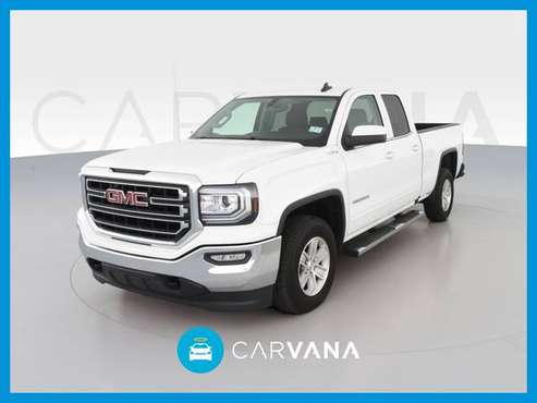 2018 GMC Sierra 1500 Double Cab SLE Pickup 4D 6 1/2 ft pickup White for sale in Rochester , NY