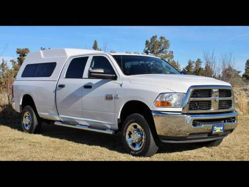 2012 RAM 3500 4X4 CREW CAB ONE OWNER LOW MILES DIESEL - cars & for sale in Redmond, OR