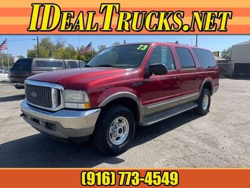 2002 Ford Excursion 7 3 Diesel 4x4 Limited New Tires Clean Carfax for sale in Roseville, CA