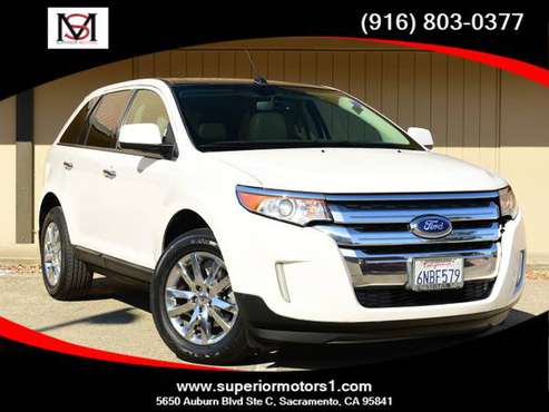 2011 Ford Edge SEL Sport Utility 4D -1 OWNER SEE CLEAN CARFAX CARFAX... for sale in Sacramento , CA