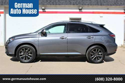 2013 Lexus RX 350 AWD F SPORT*Low Miles*!$369 Per Month! for sale in Madison, WI