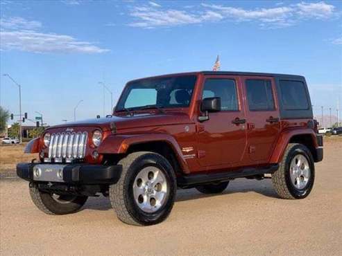 2014 Jeep Wrangler JK Unlimited Sahara - cars & trucks - by dealer -... for sale in Phoenix, AZ