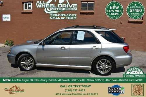 2005 Subaru Impreza WRX, NEW Lower Mile Engine with only 53k mi for sale in Denver , CO
