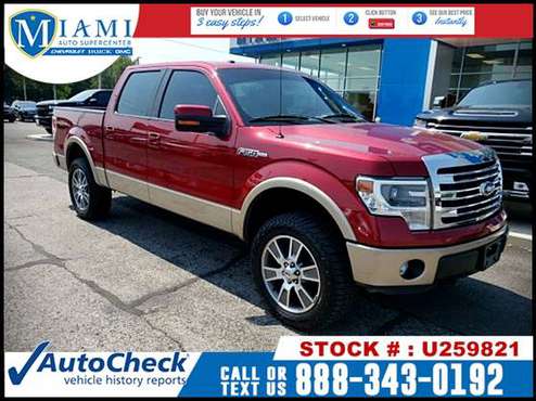 2014 Ford F-150 Lariat 4WD Pickup TRUCK -EZ FINANCING -LOW DOWN! for sale in Miami, MO