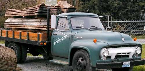 1954 Ford F600, 14 flatbed, good cond, runs great! Handsome truck for sale in Mount Vernon, WA