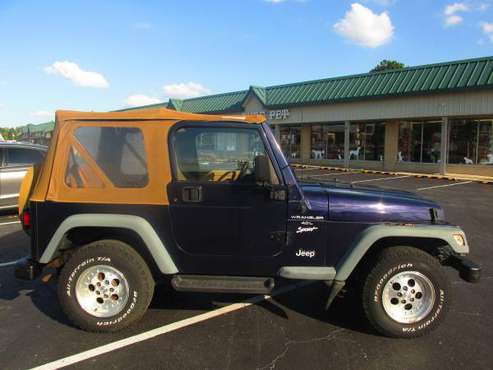 1998 Jeep Wrangler 4.0L 6cyl. 5spd 1-Owner*autoworldil.com*""REDUCED"" for sale in Carbondale, IL