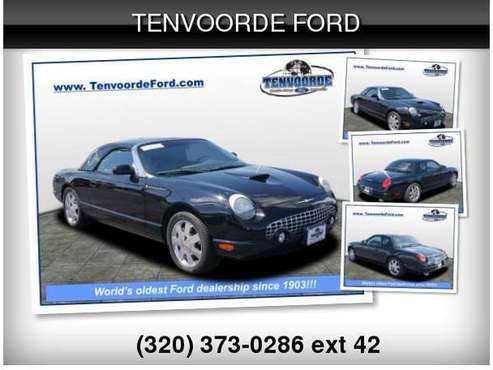 2002 Ford Thunderbird Deluxe 0 Down Delivers! - - by for sale in ST Cloud, MN