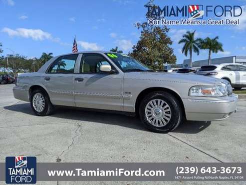 2006 Mercury Grand Marquis Tungsten Clearcoat Current SPECIAL! for sale in Naples, FL