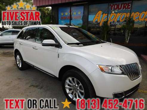 2013 Lincoln MKX MKX AS LOW AS 1500 DOWN! W,A,C AS LOW 2.9% for sale in TAMPA, FL