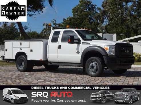 2012 Ford F-450 Utility Truck w/ Equipment Hoist - cars & trucks -... for sale in Bradenton, FL