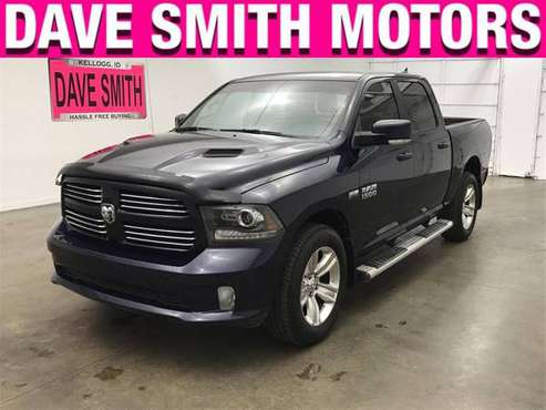 2017 Ram 1500 4x4 4WD Dodge Sport Crew Cab; Short Bed for sale in Kellogg, ID