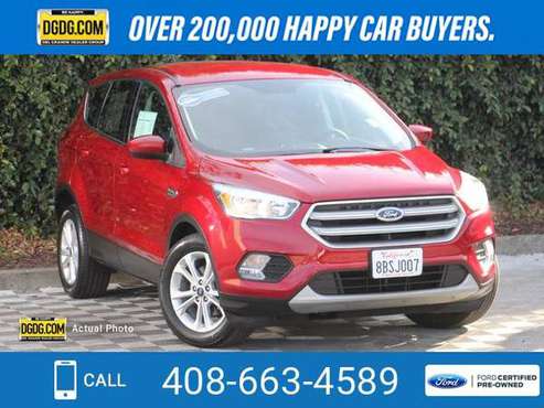 2017 Ford Escape SE hatchback Ruby Red Metallic Tinted Clearcoat -... for sale in San Jose, CA
