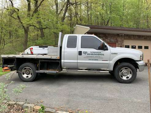 2005 F-350 Flatbed with transmission driven PTO installed - cars & for sale in Ephrata, PA