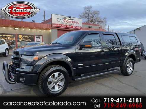 2014 Ford F-150 4WD SuperCrew 145 FX4 - cars & trucks - by dealer -... for sale in Colorado Springs, CO