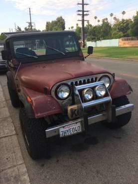1984 Jeep cj7 for sale in Rosemead, CA