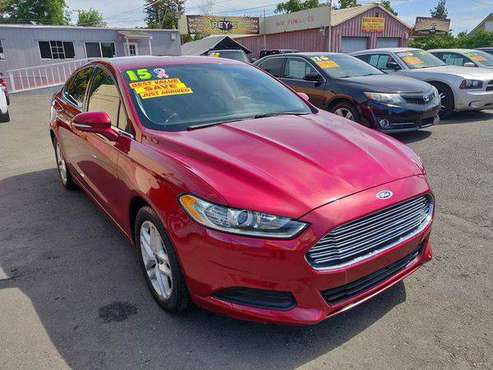 2015 Ford Fusion SE 4dr Sedan -YOUR JOB IS YOUR CREDIT for sale in Modesto, CA